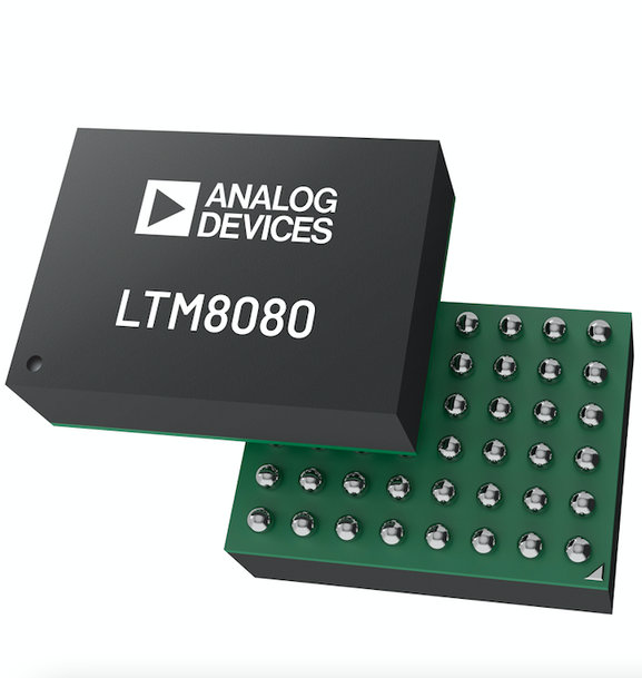 Analog Devices' Ultra-Low Noise, Ultra-High PSRR µModule® Regulator is suitable for power-sensitive applications
